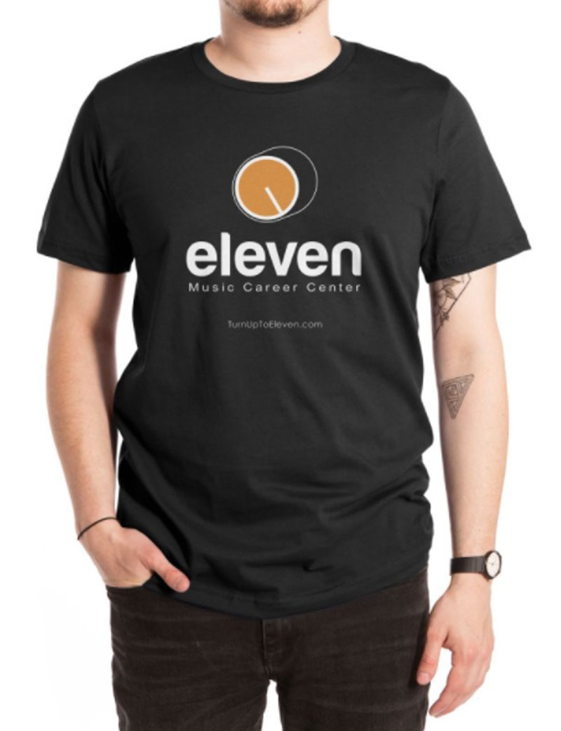 Eleven Music Career Center T-Shirt (Logo Tee)