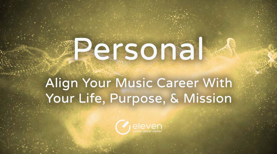 Music artists need start with themselves, aligning their passion for putting music into the world with why they are doing it. This helps you stay ambitious and determined in difficult times.